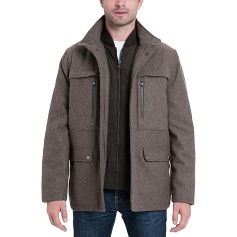 ebay michael kors mens coats|Michael Kors men's wool coat.